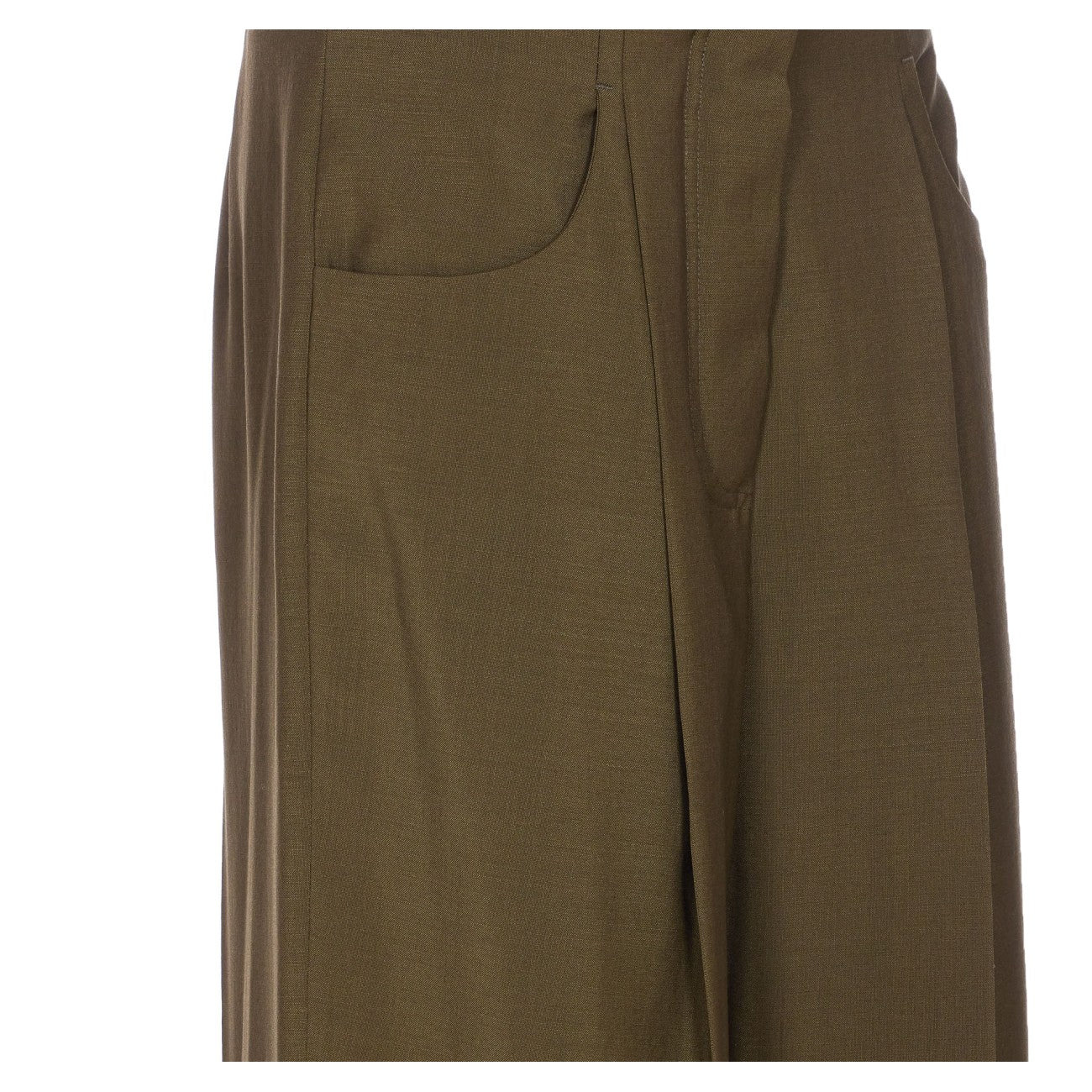 Fendi Women Wool And Mohair Pants - 3