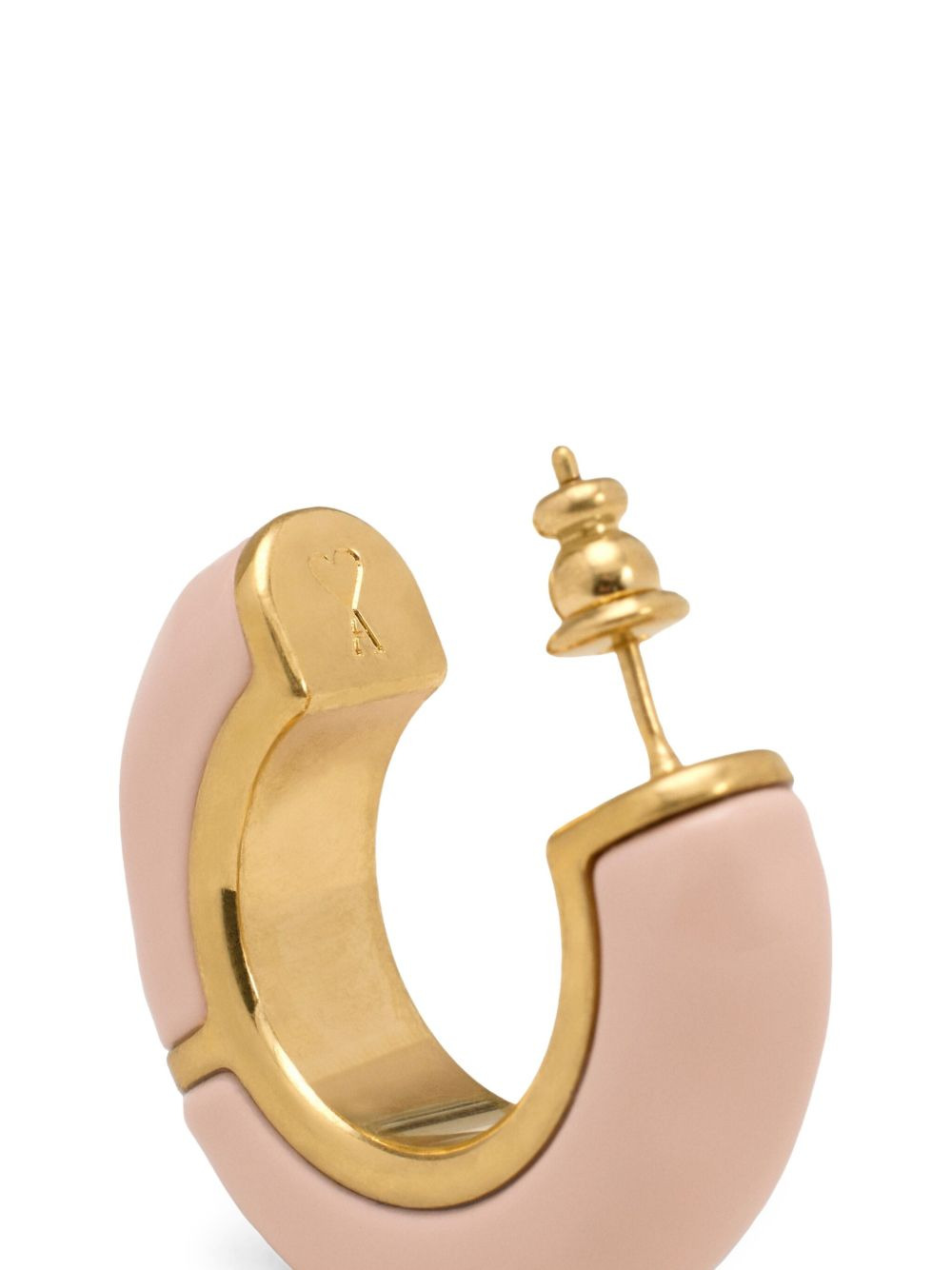 hammered lacquered earrings - 4