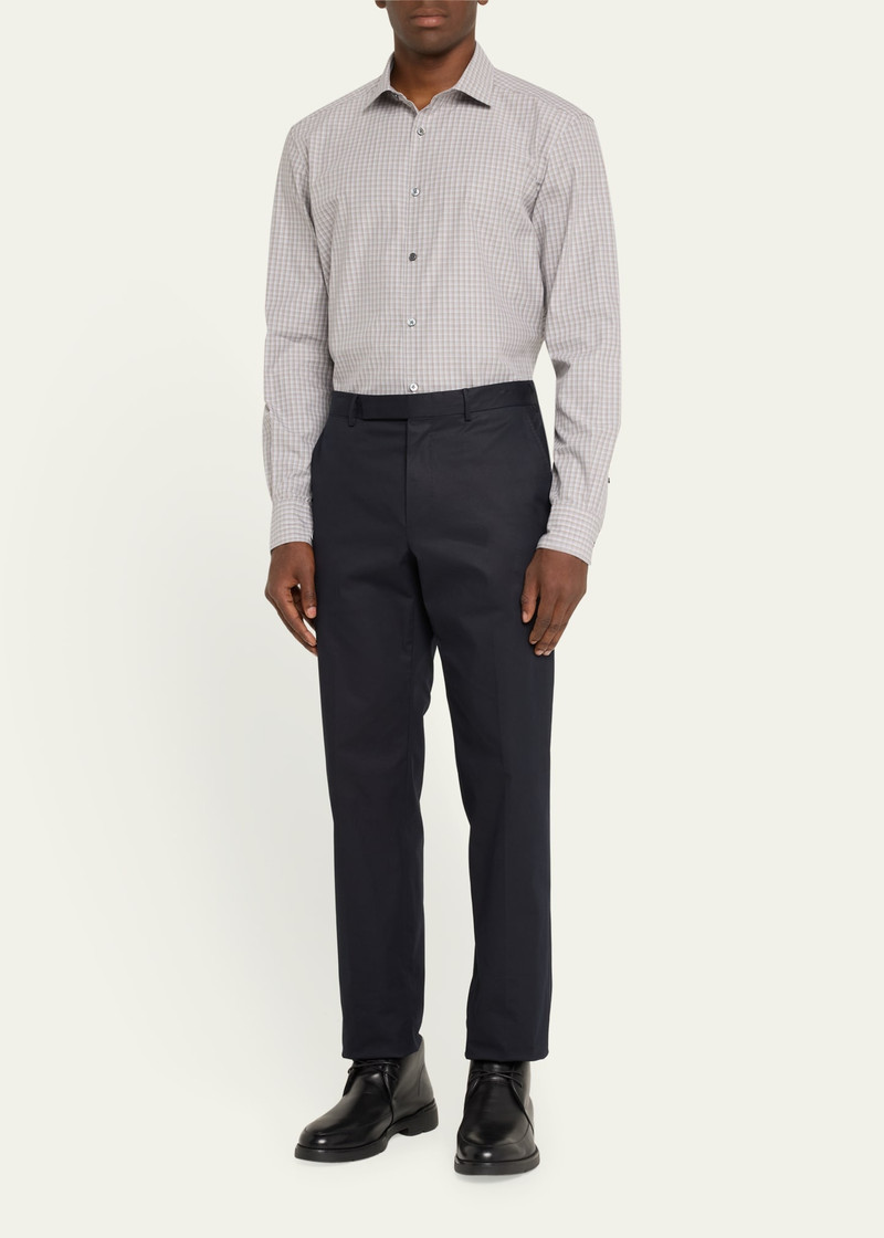 ZEGNA Men's Plaid Sport Shirt outlook