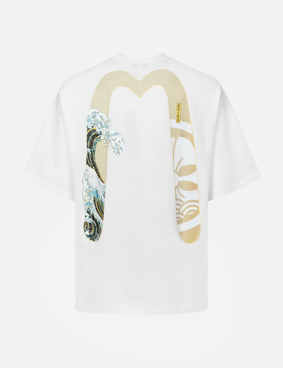 KAMON AND THE GREAT WAVE DAICOCK PRINT RELAX FIT T-SHIRT - 2