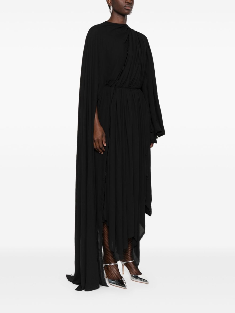 All In asymmetric midi dress - 3