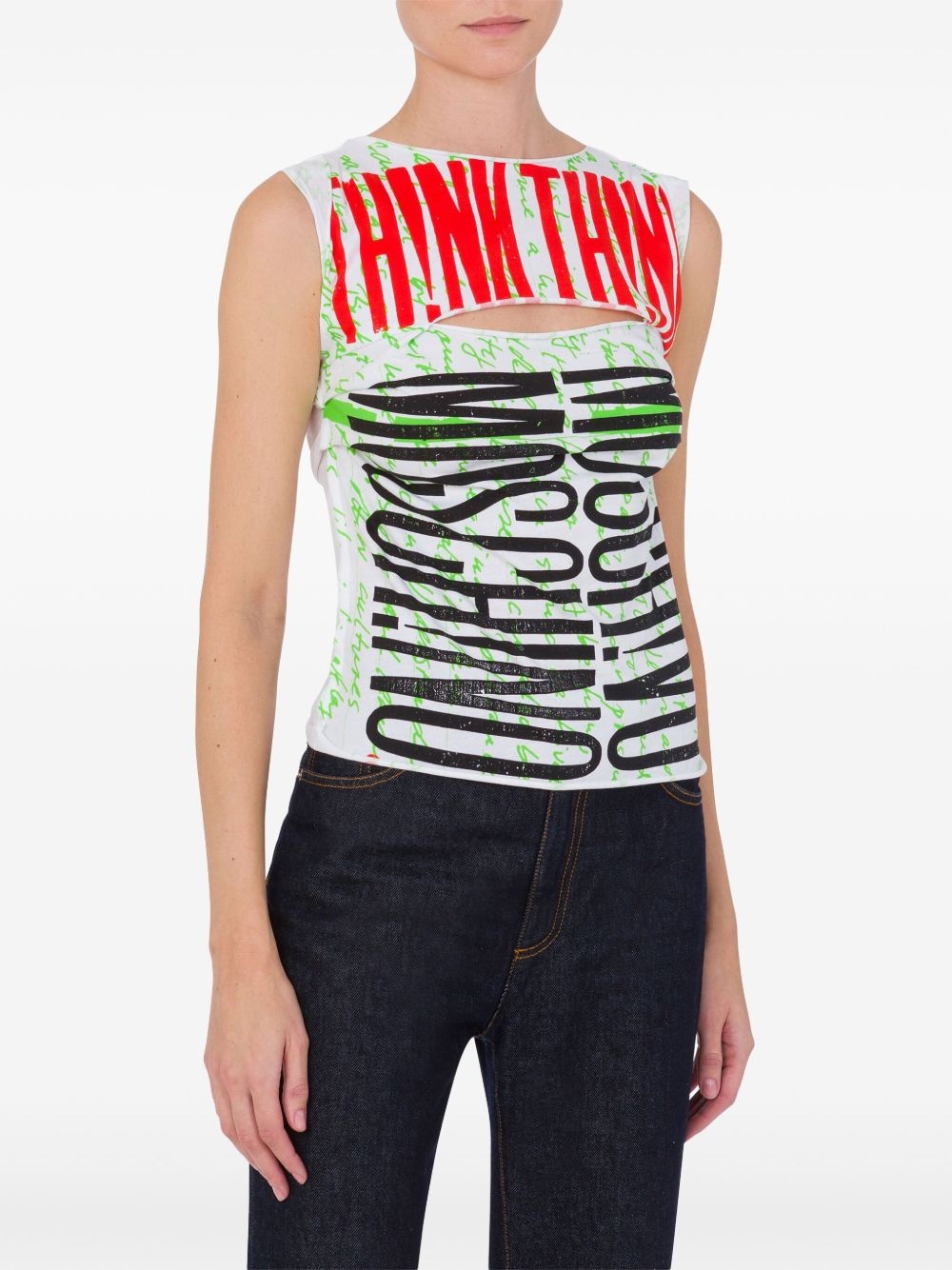 logo-print T-shirt - 2