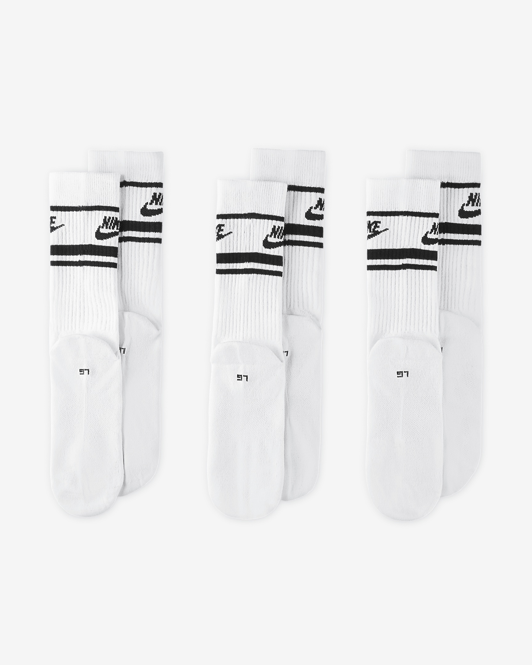 Nike Sportswear Dri-FIT Everyday Essential Crew Socks (3 Pairs) - 3