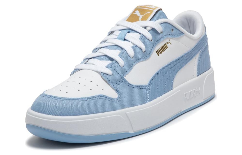 PUMA プーマ LX COURT WASHED DENIM UNISEX PUMA PUMA LX Court Low Denim Shoes 'Light Blue White' 399253