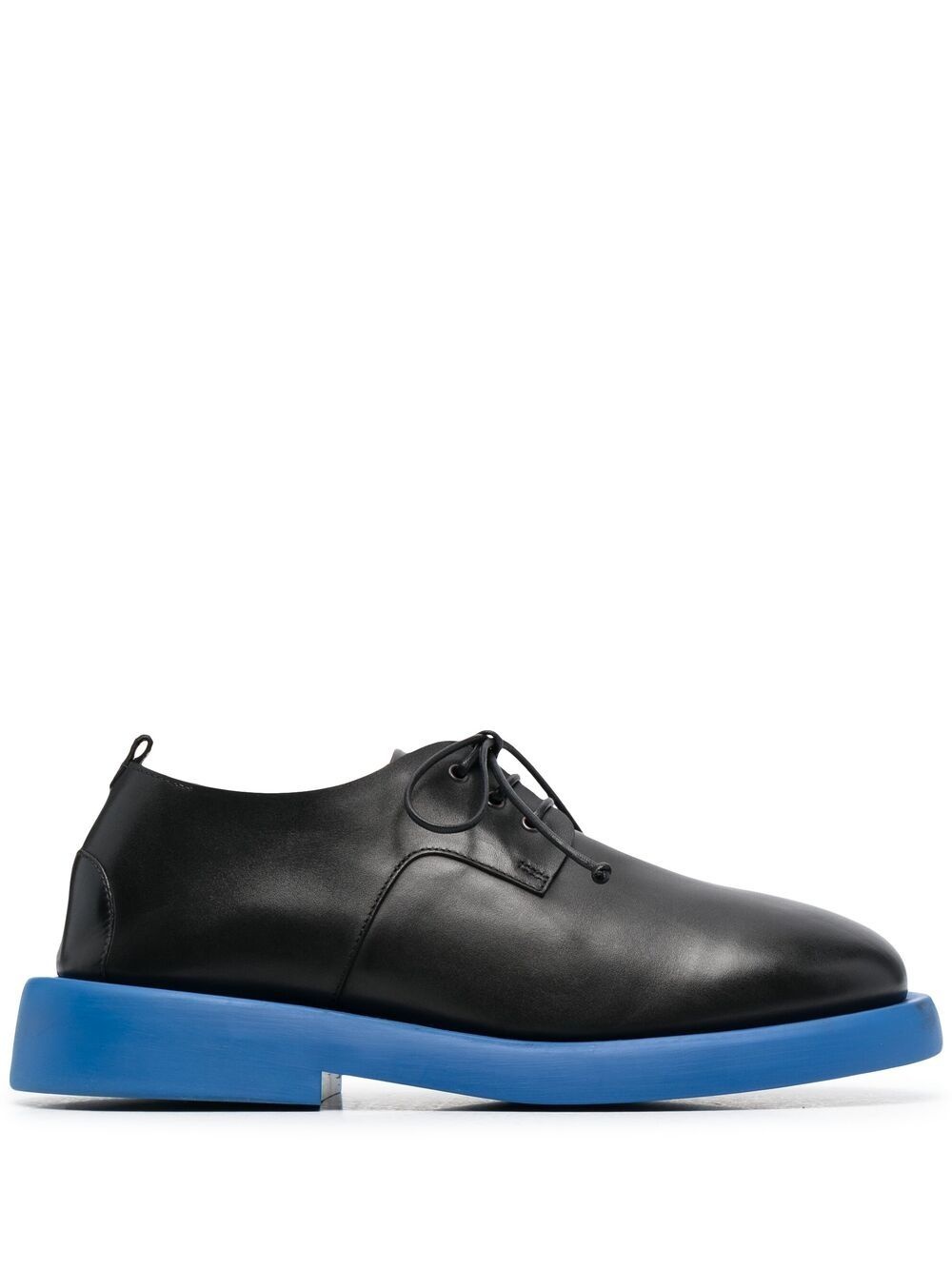 contrast-sole Derby shoes - 1