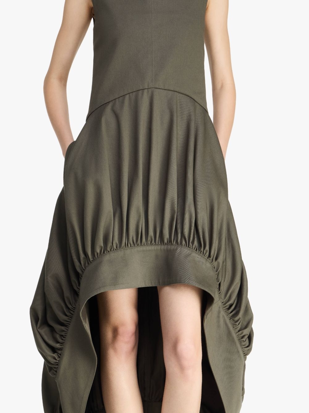 BALLOON HEMLINE DRESS - 4