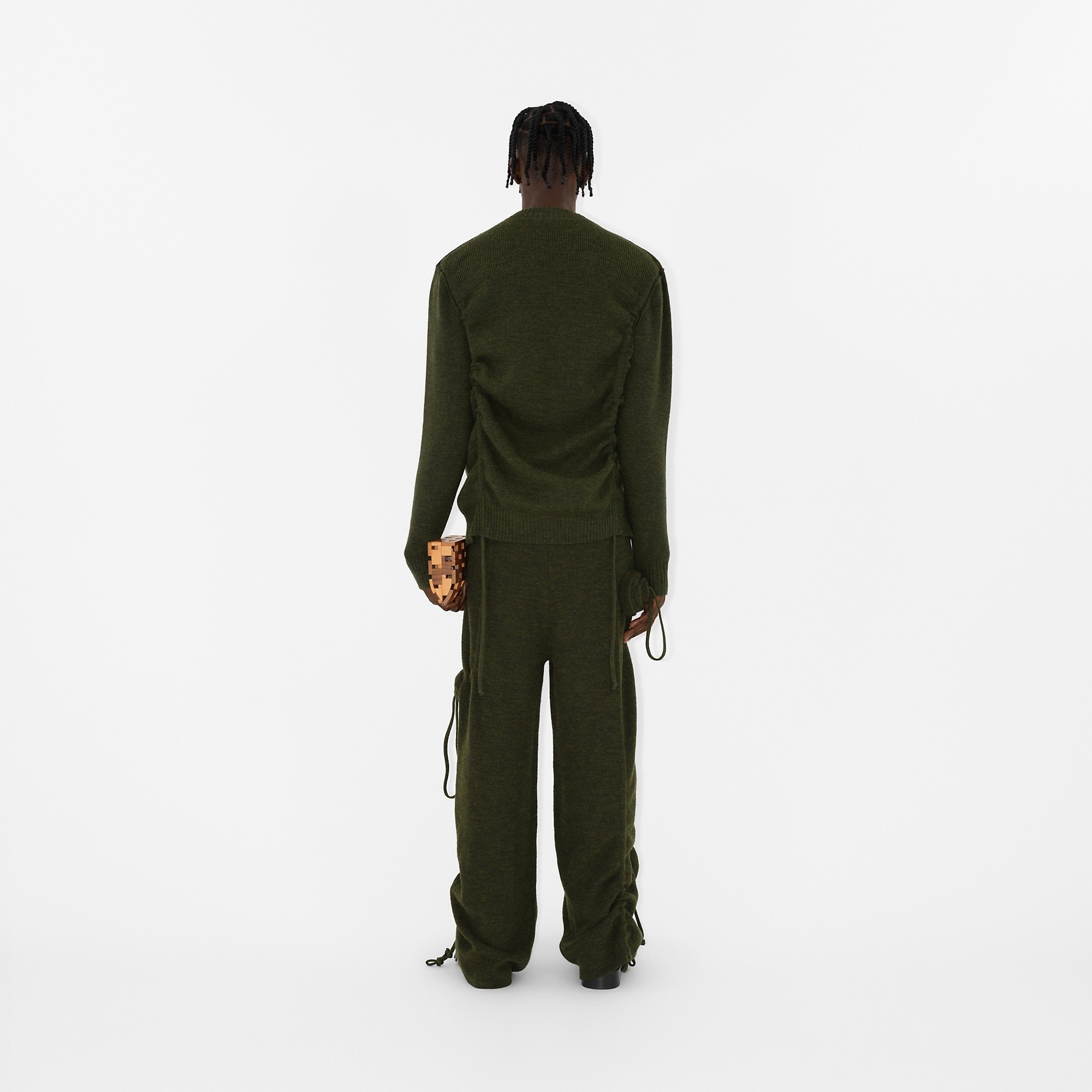 Rose Wool Trousers - 4
