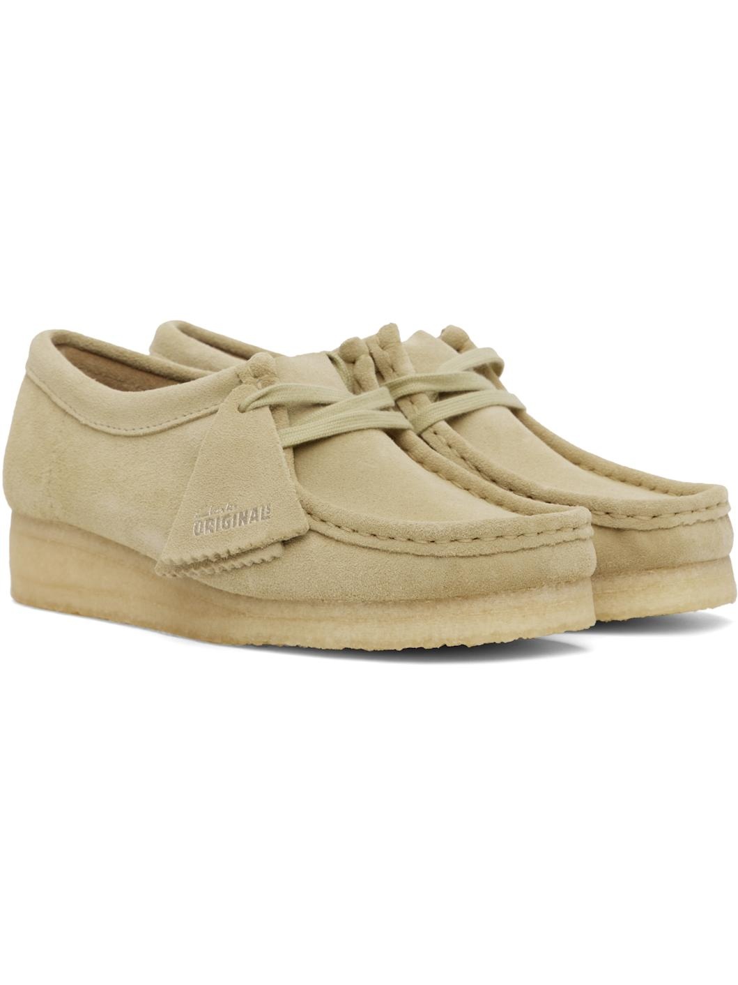Beige Wallabee Derbys - 4