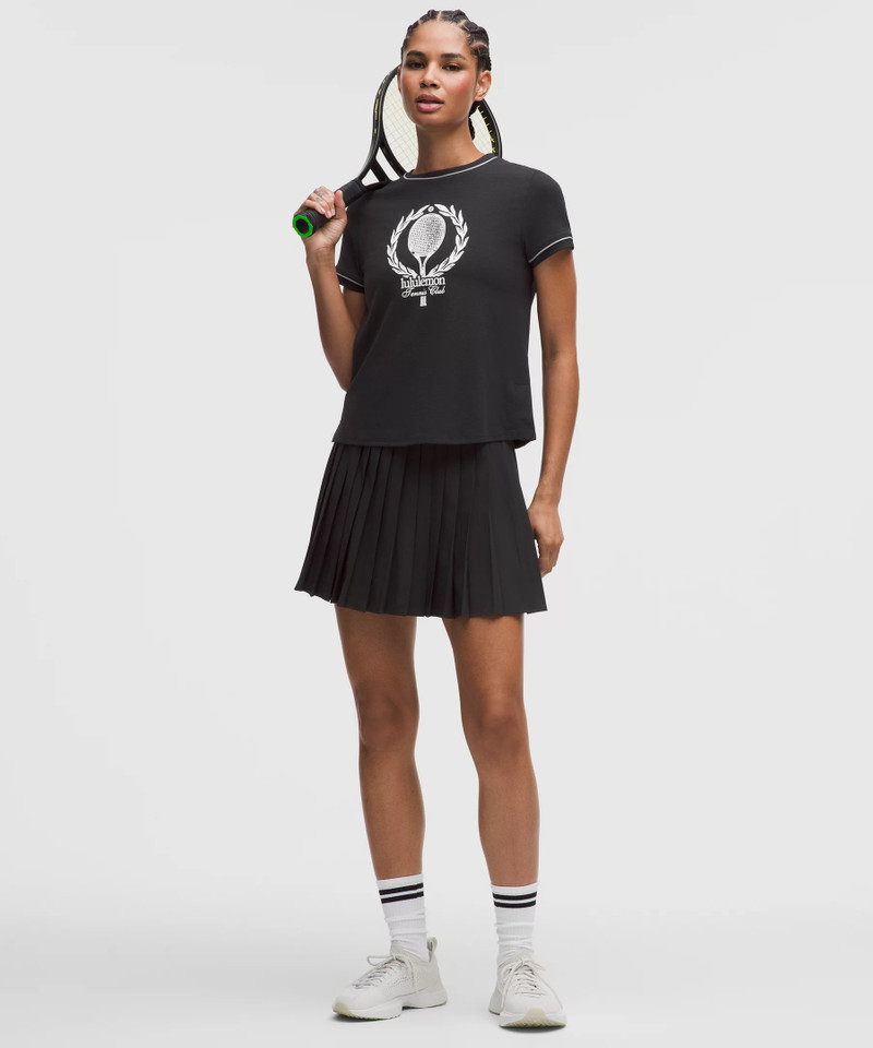 High-Rise Pleated Tennis Skirt 1