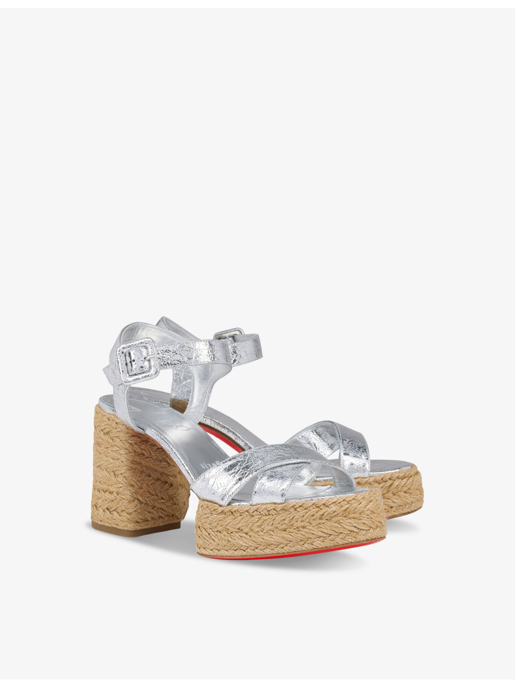 Calakala 85 Leather Heeled Espadrilles - 3