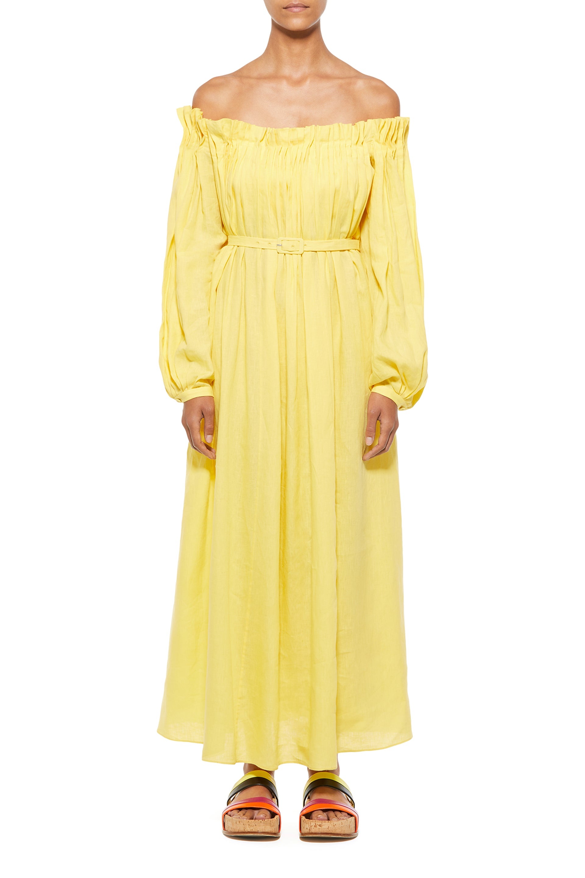 Martha Dress in Linen - 2