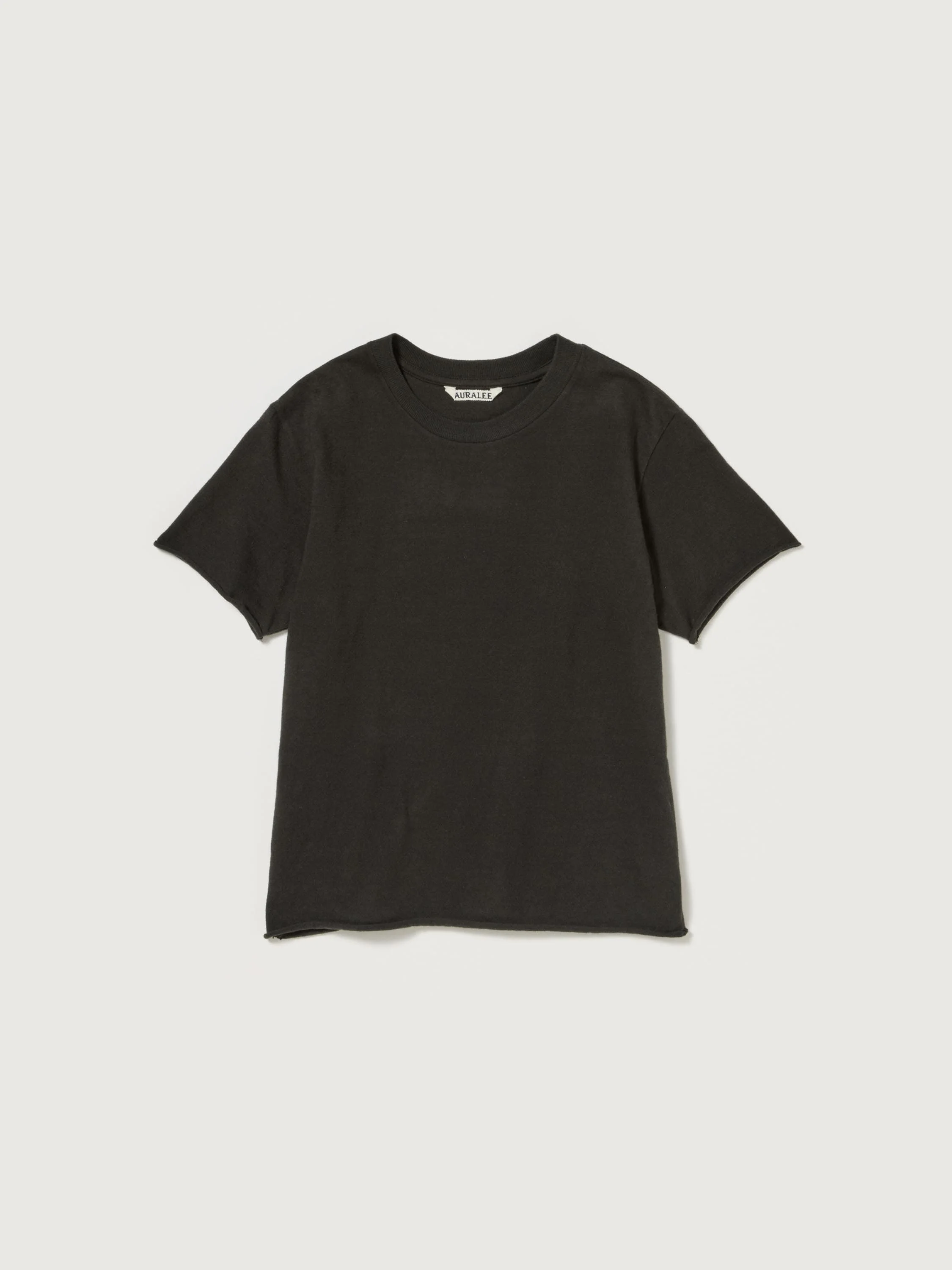 BRUSHED ORGANIC COTTON JERSEY TEE - 1