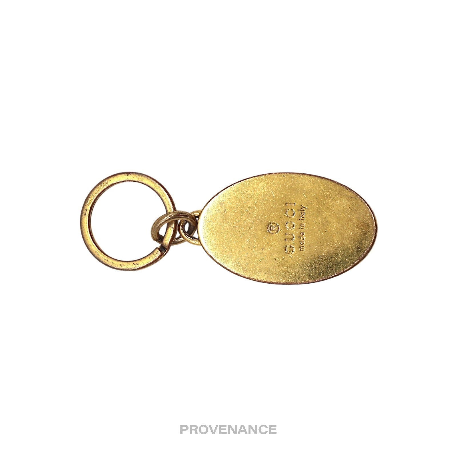 Gucci GG Marmont Keychain - Aged Gold Red - 3