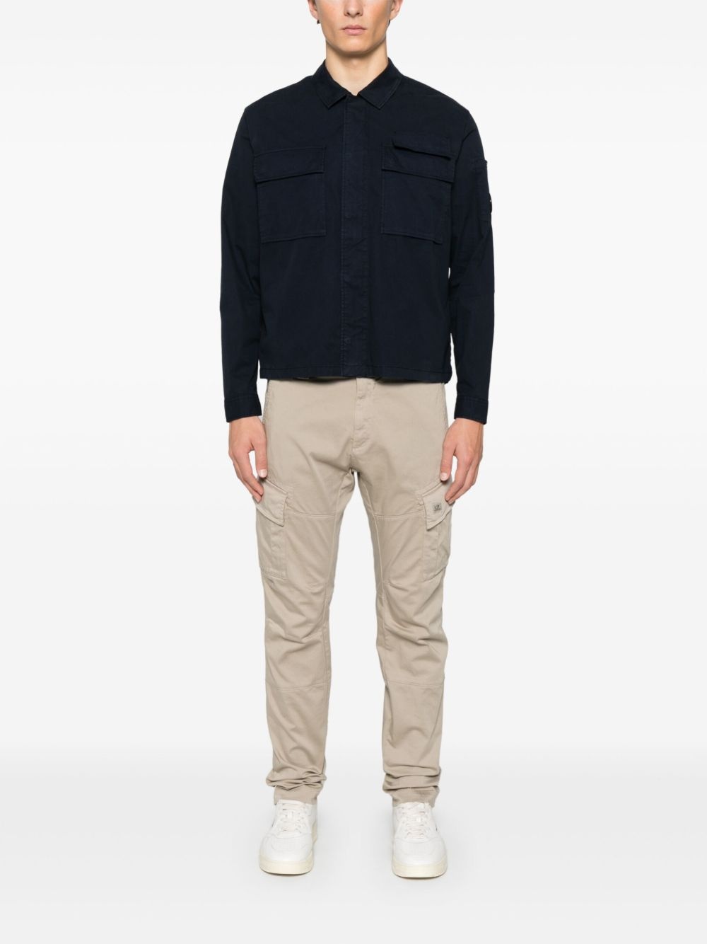 Lens-detailed shirt - 2