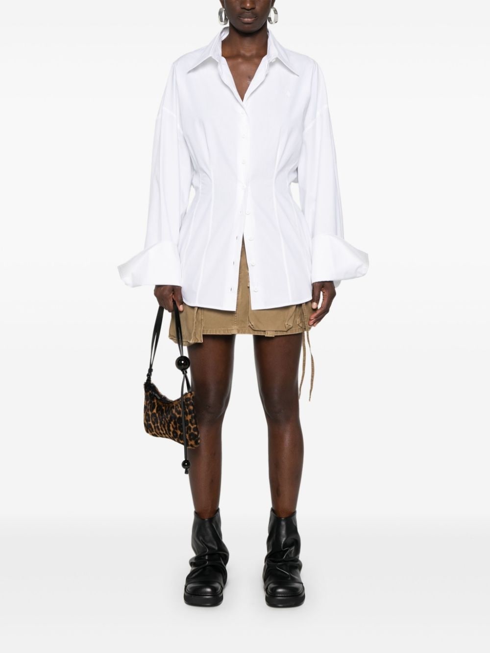 cotton poplin shirt - 2