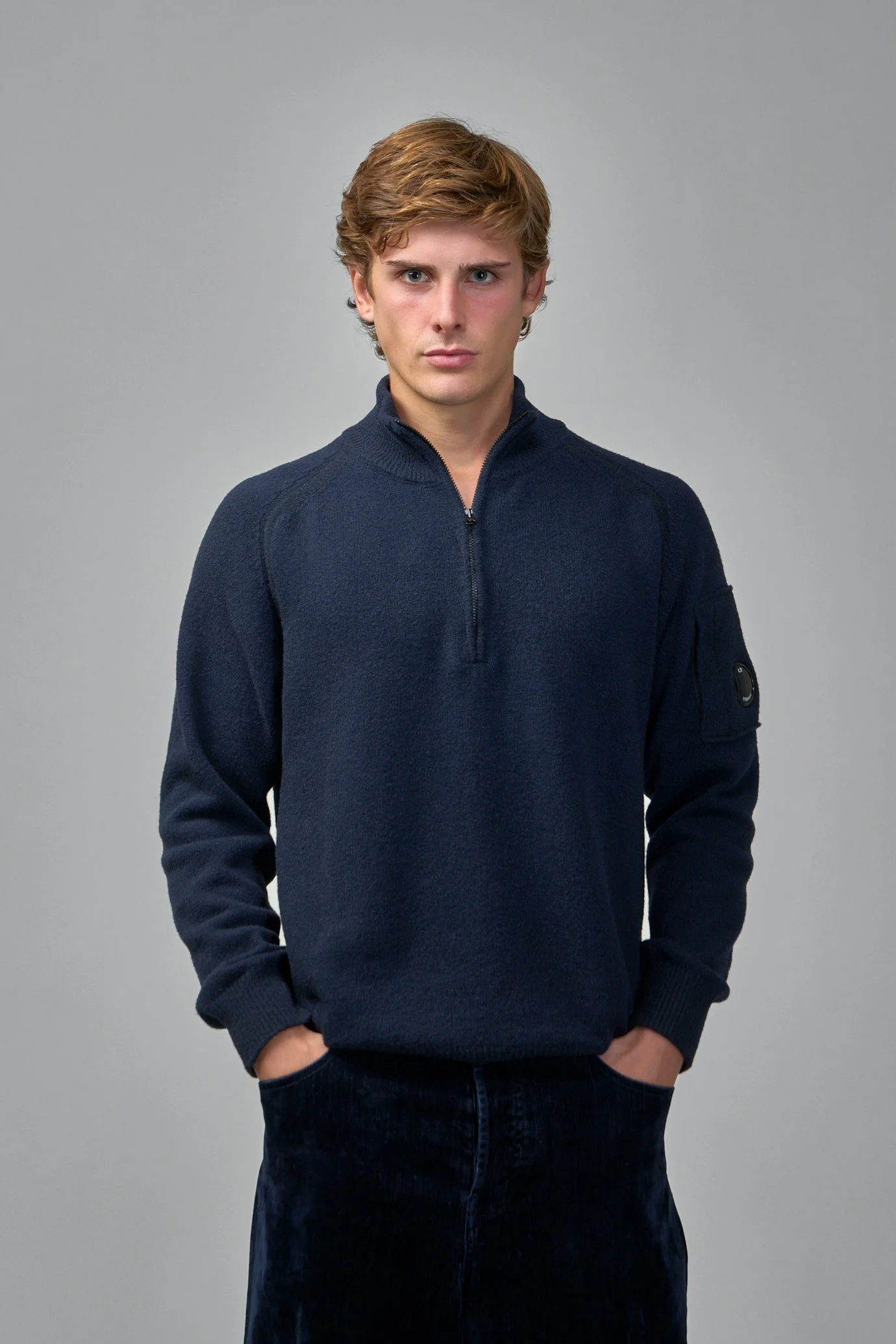 Knit Polo Collar - 1