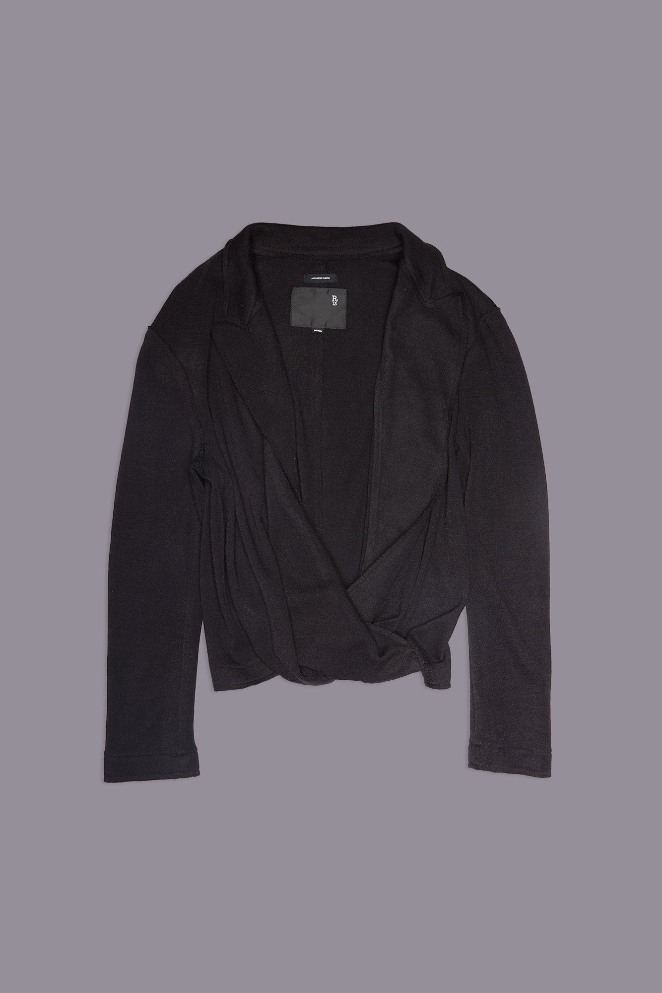 TWISTED LAPEL TOP - 3