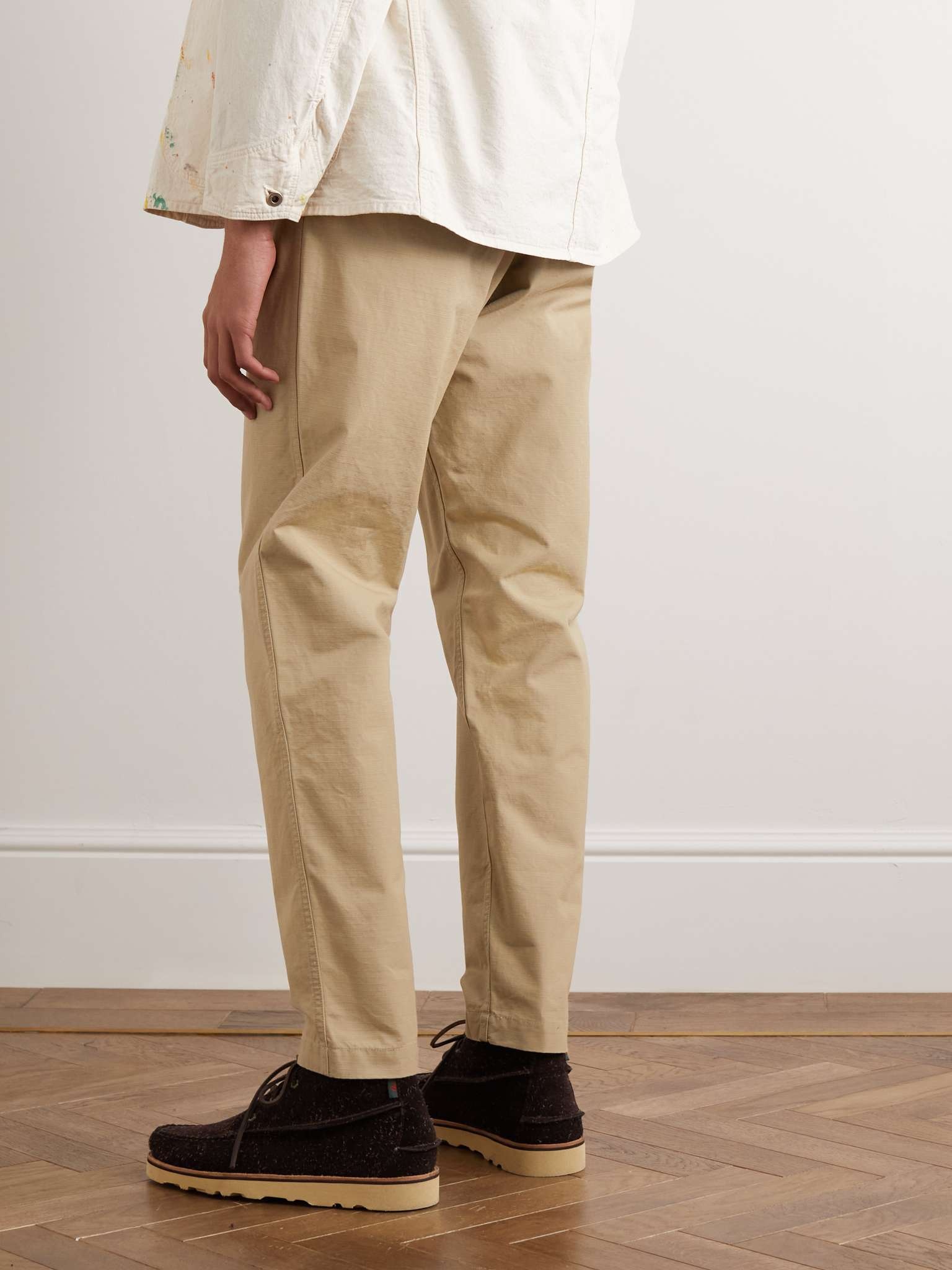 New Yorker Straight Leg Cotton-Ripstop Trousers - 4