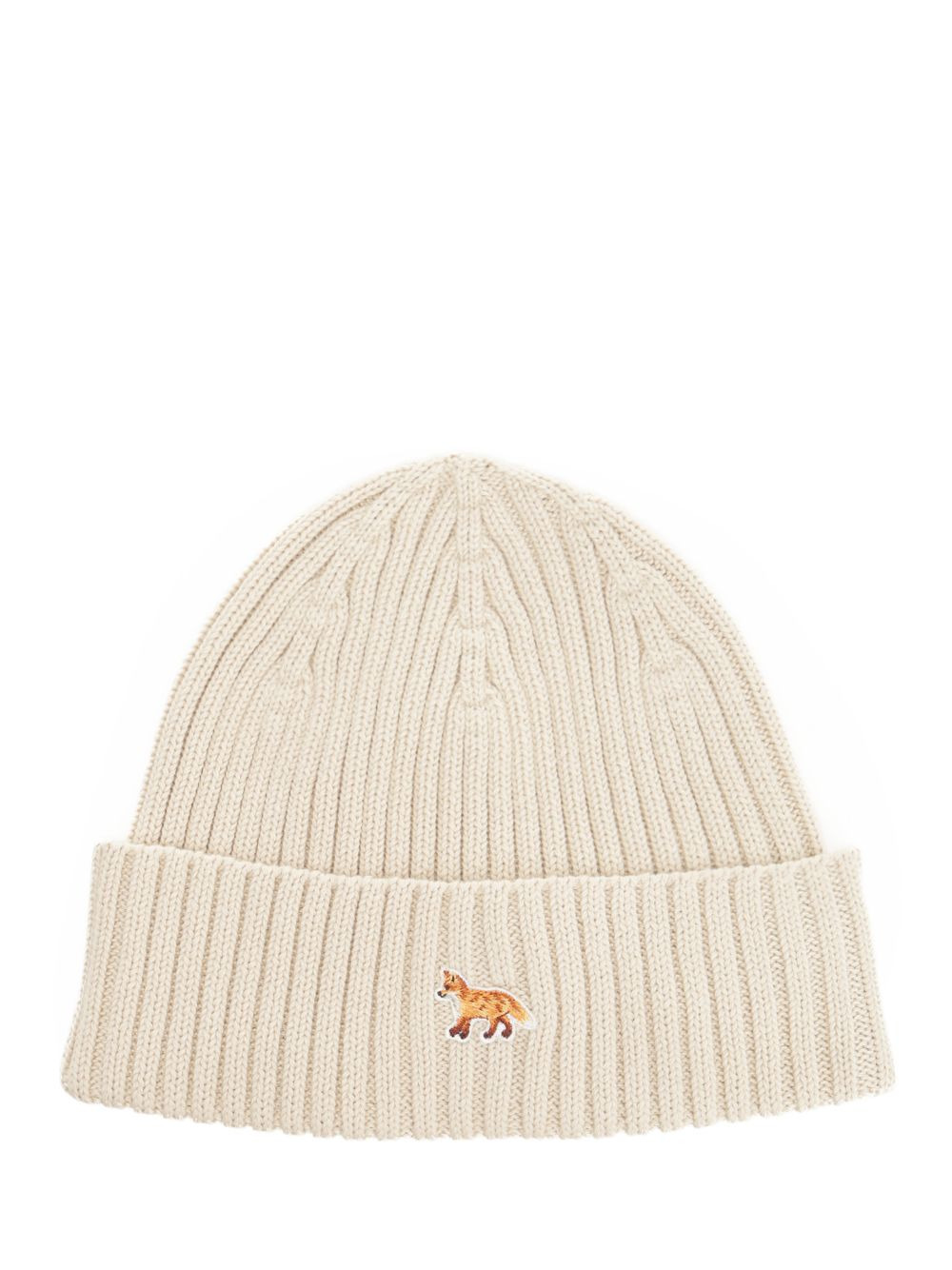 Baby Fox Beanie Hats Beige - 1