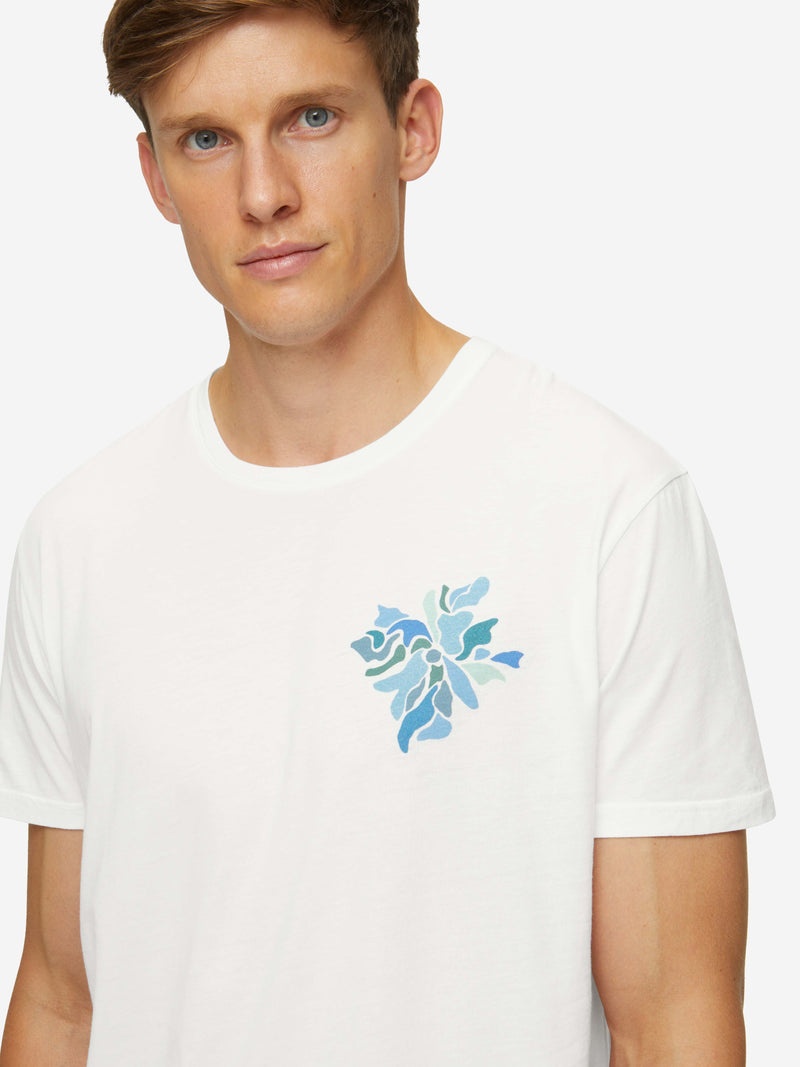 Men's T-Shirt Ripley 13 Pima Cotton Blue - 2