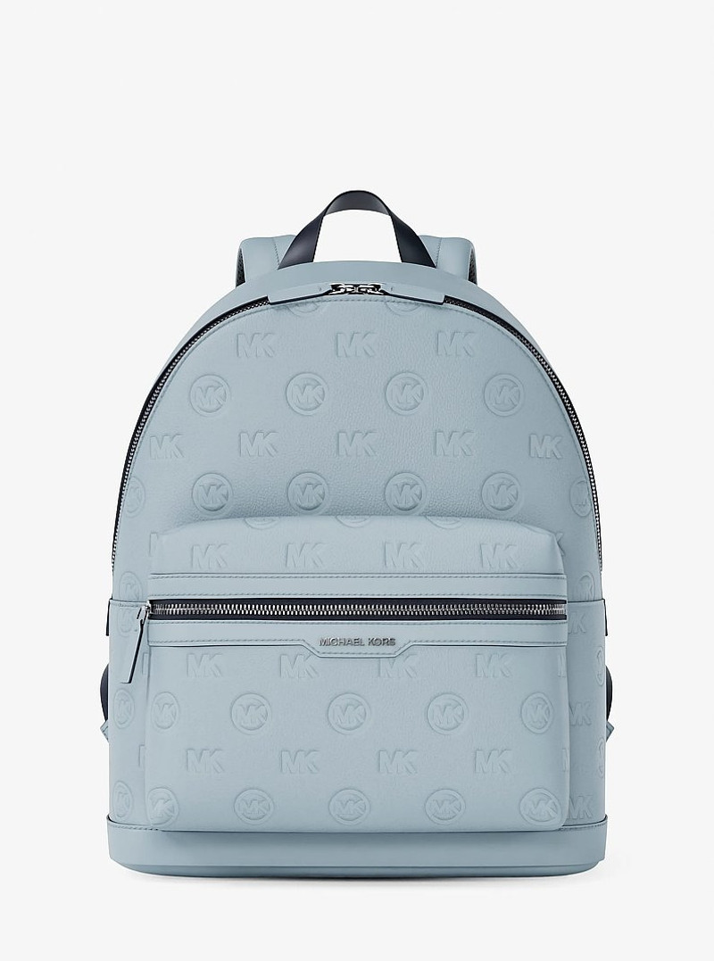 Cooper Medium Logo Debossed Dome Backpack 1