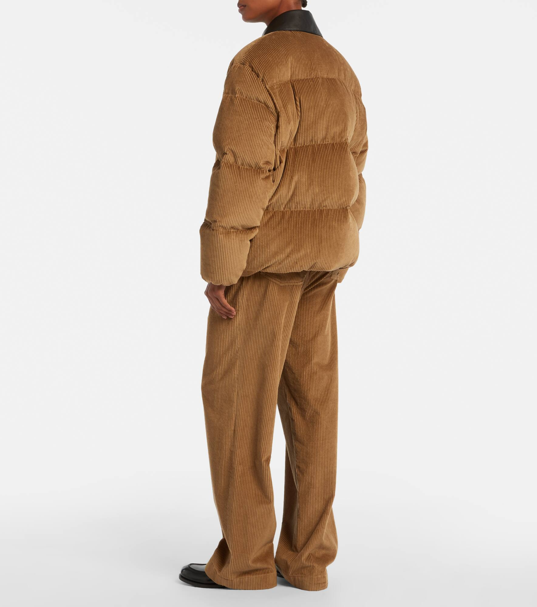 Cotton corduroy down jacket - 3