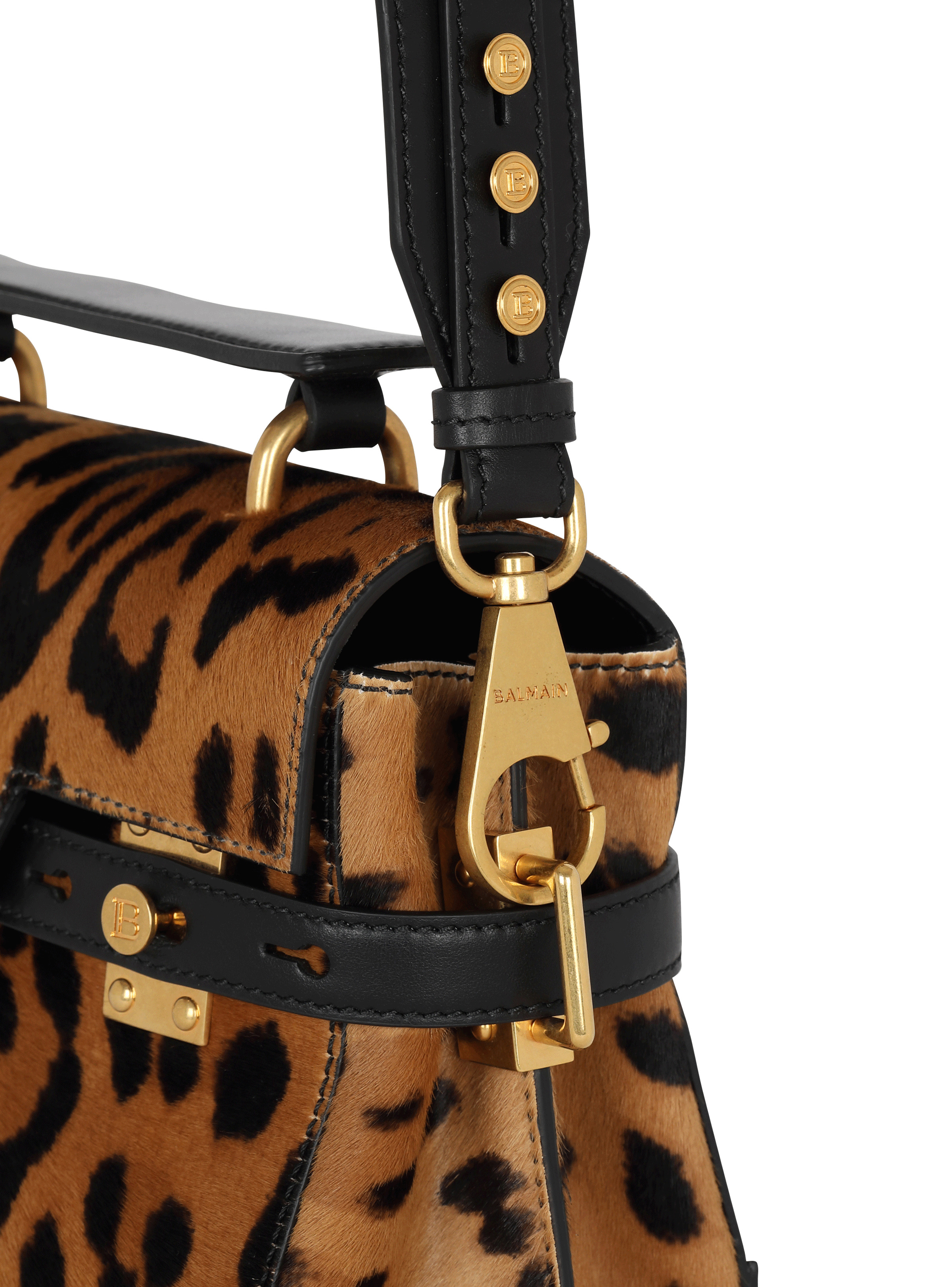 B-Buzz 23 bag in leopard-effect leather - 5
