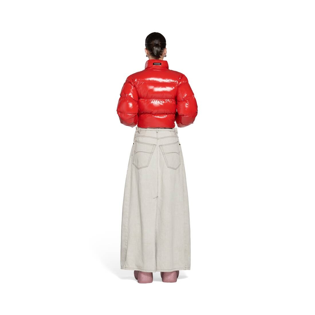 Shrunk Puffer in Red - 4