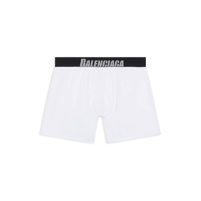 Men's Boxer Briefs in White 1