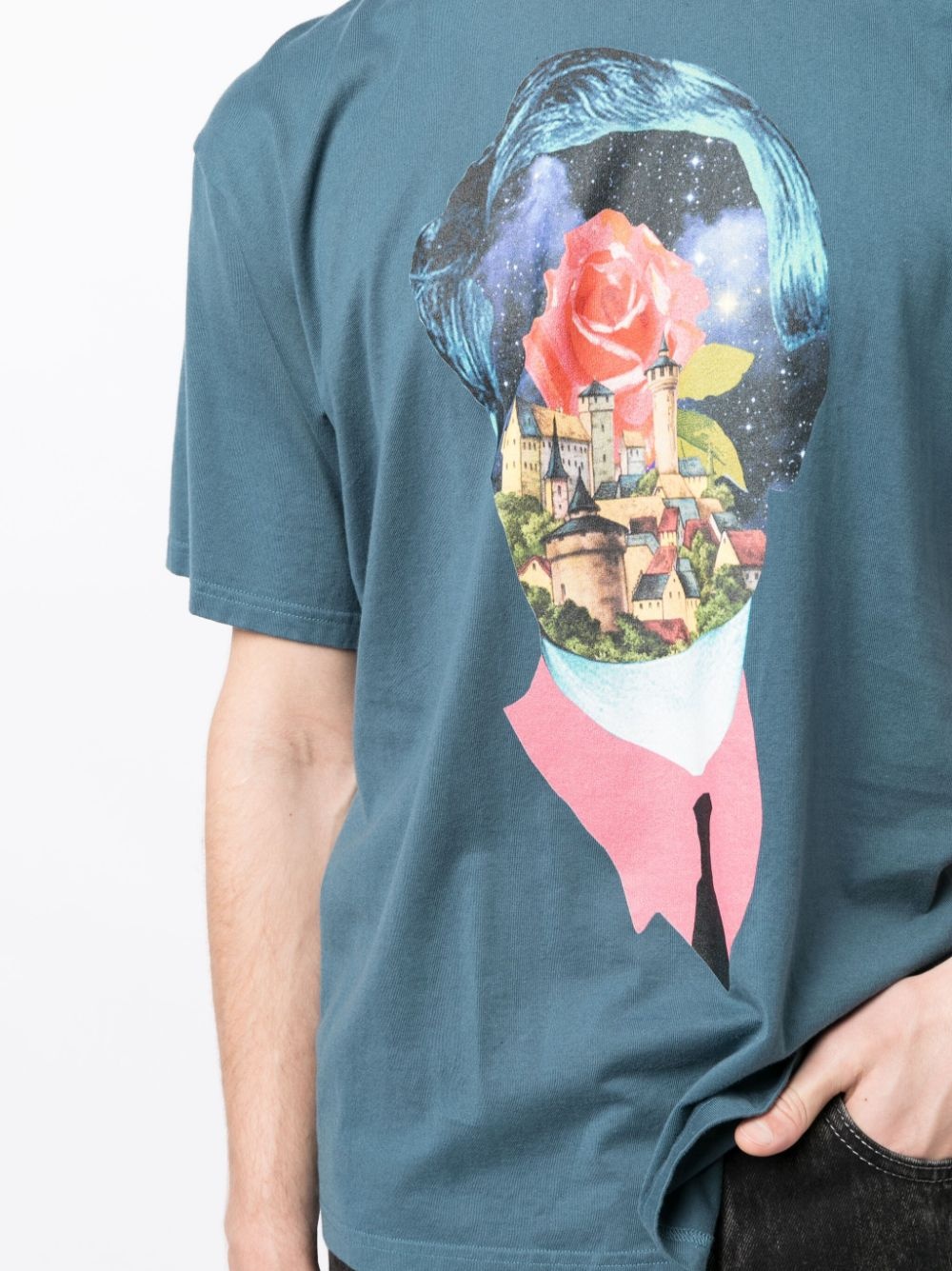 graphic-print cotton T-shirt - 5