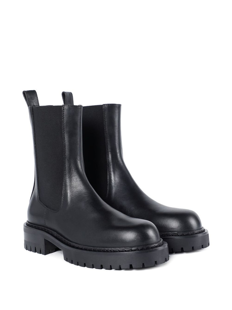 Ann Demeulemeester elastic-panel leather boots outlook
