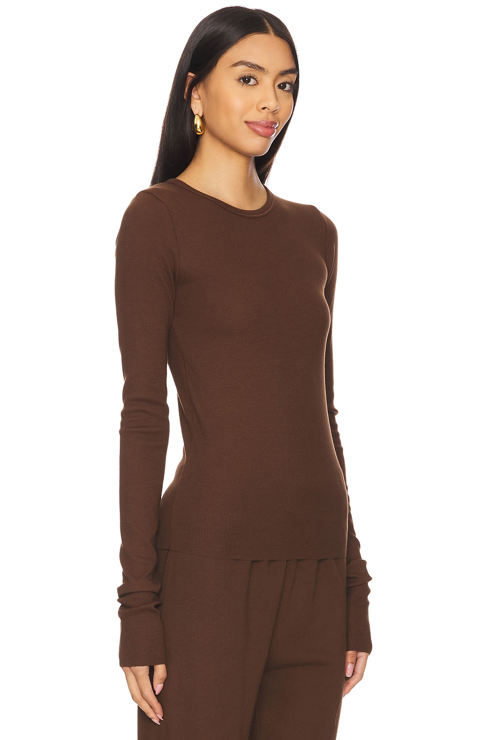 Long Sleeve Fitted Top - 2