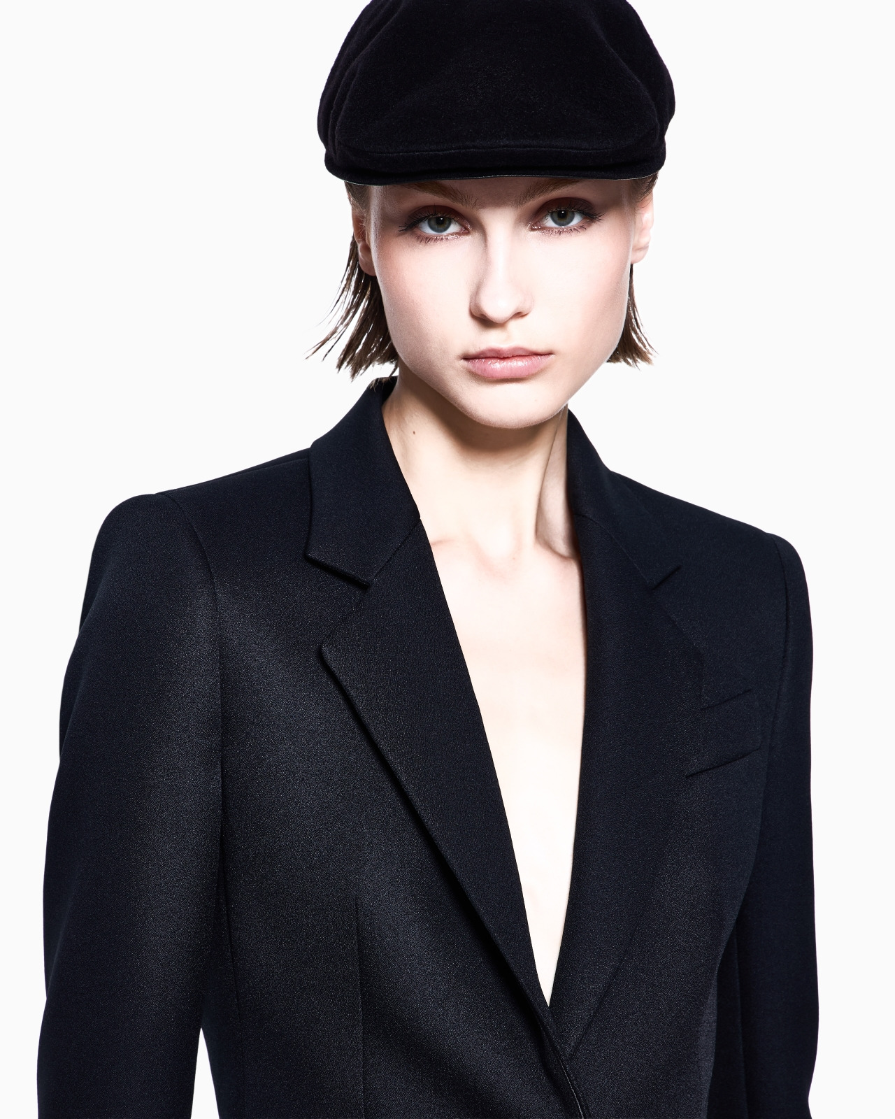 CASHMERE CLOTH CAP - 3