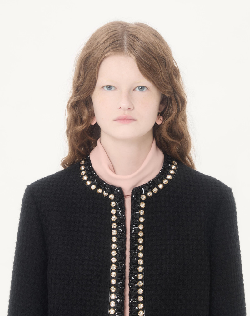 EMBROIDERED CANESTRELLO TWEED JACKET 4