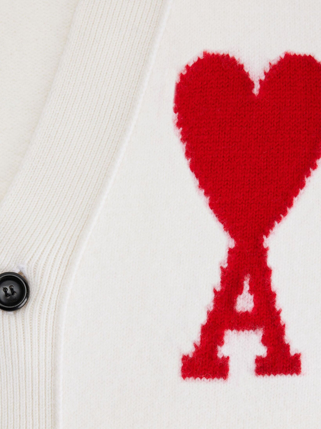 Red AMI de Coeur Cardigan - 6