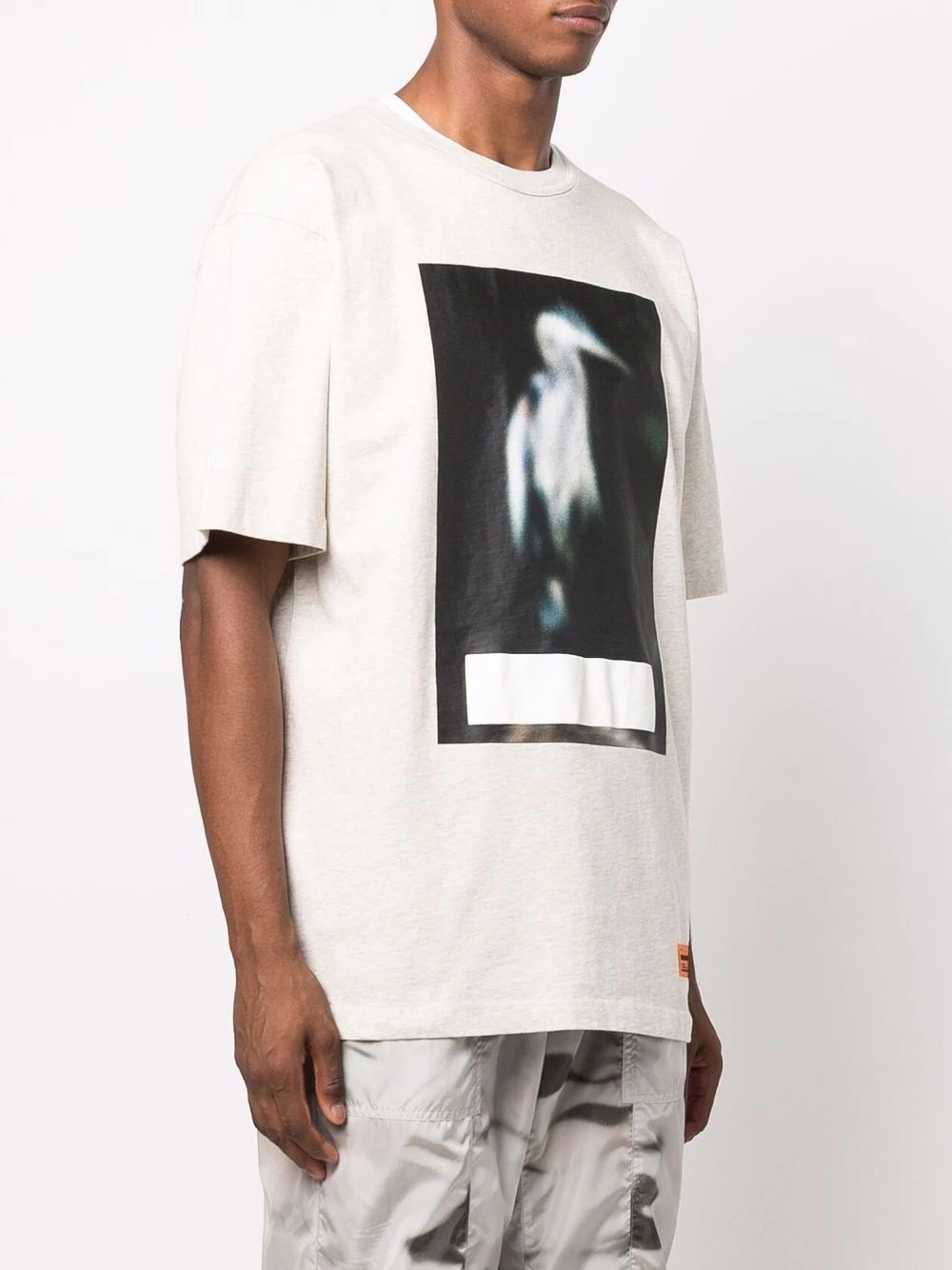 Censored Heron graphic-print T-shirt - 3