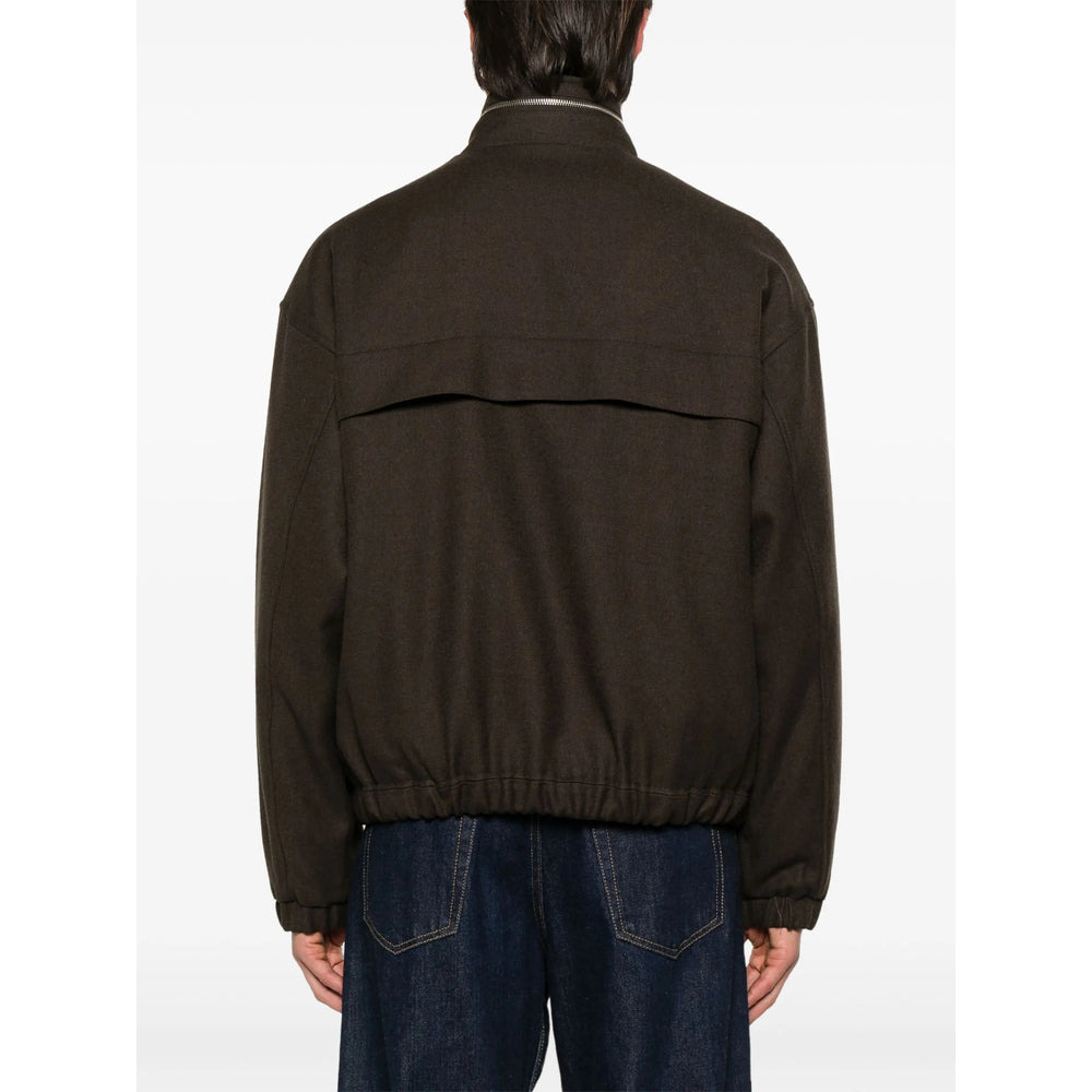 Ami Paris Brown Jackets - Bomber Jackets Men - 5
