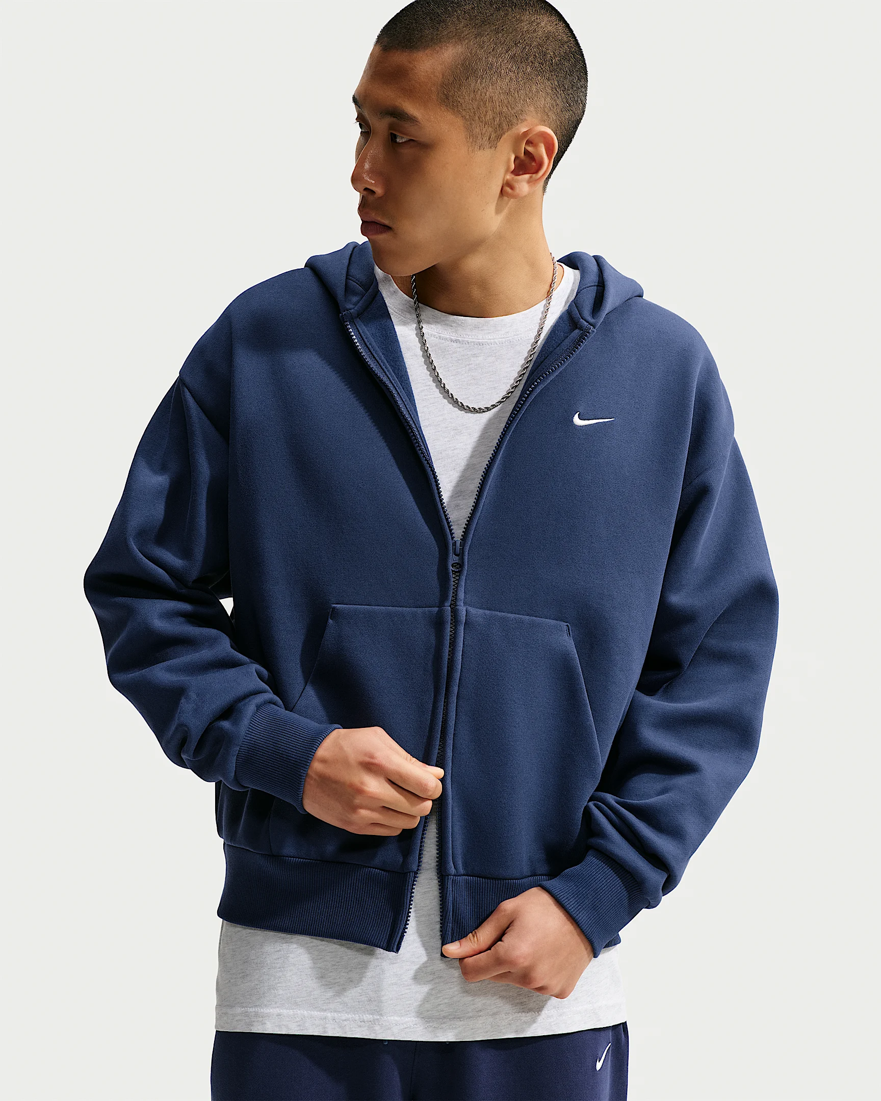 Nike Solo Fleece Men's Full-Zip Hoodie - 1