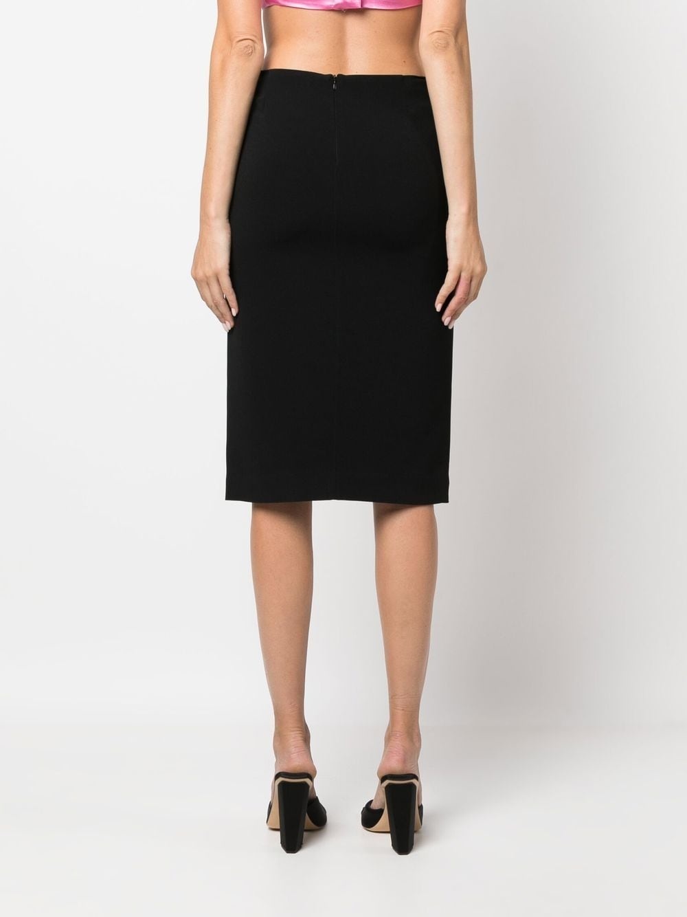 fitted knit skirt - 4