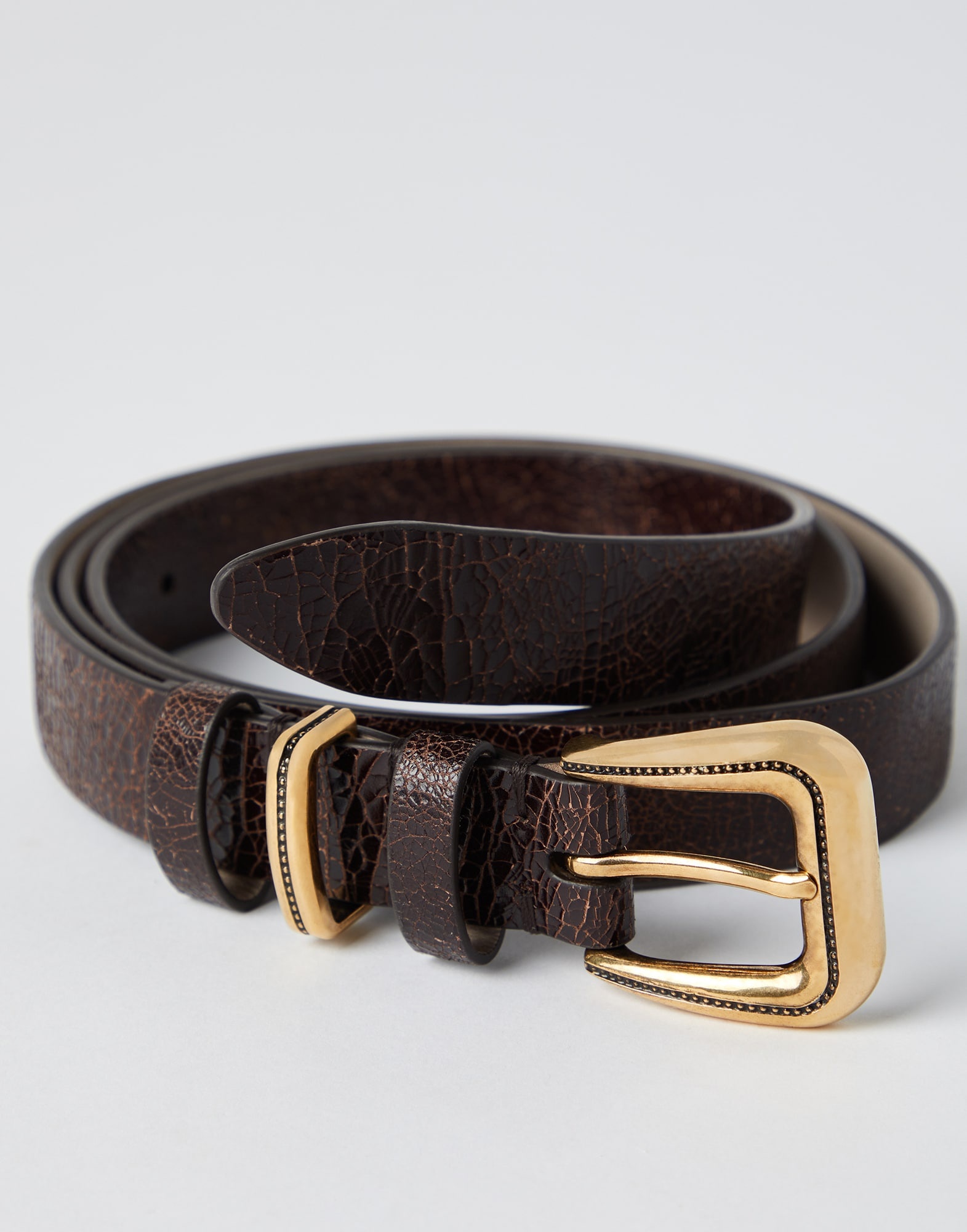 Crack calfskin belt - 2