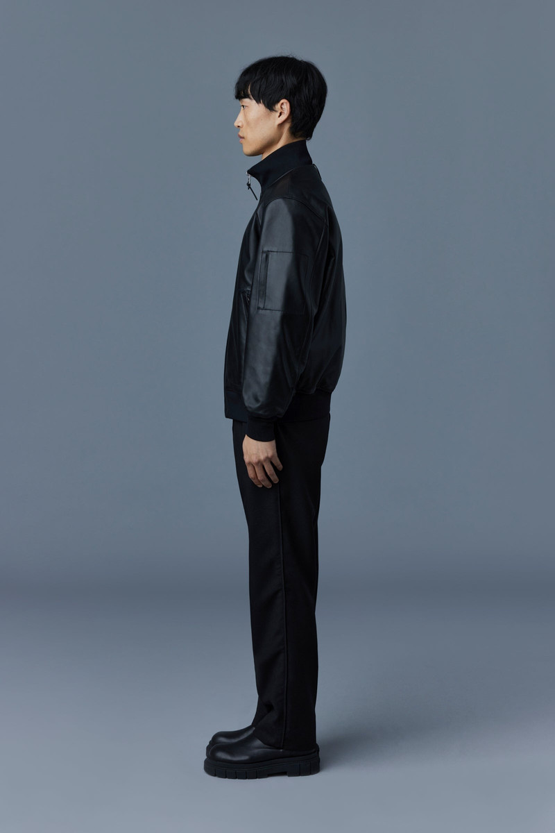 EASTON 2-in-1 lamb leather bomber jacket 4