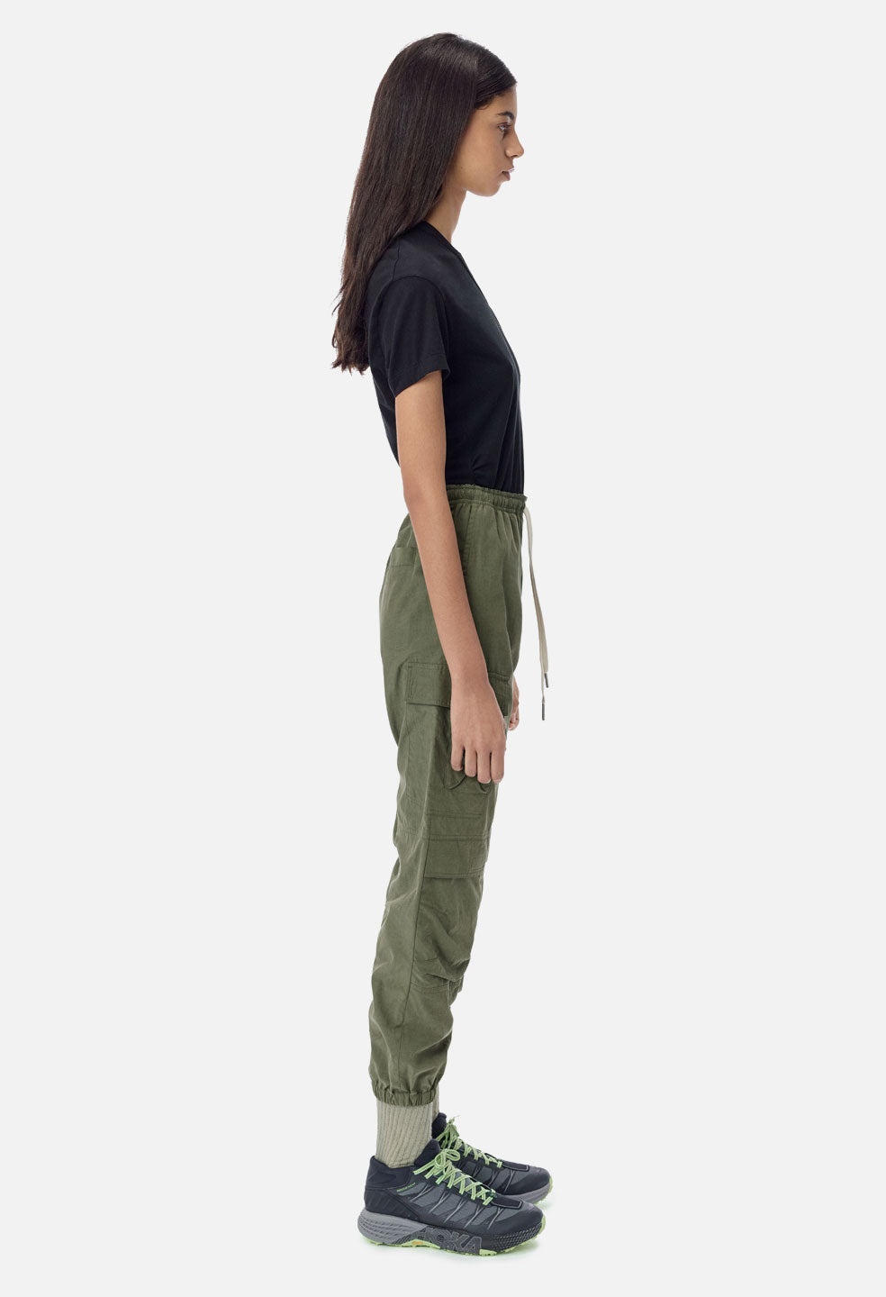 SUPIMA ASYMMETRICAL TEE - 5