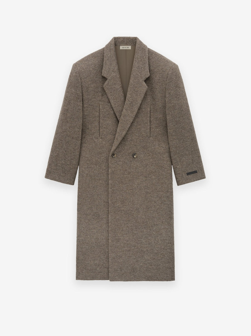 Boiled Wool Relaxed Overcoat 1