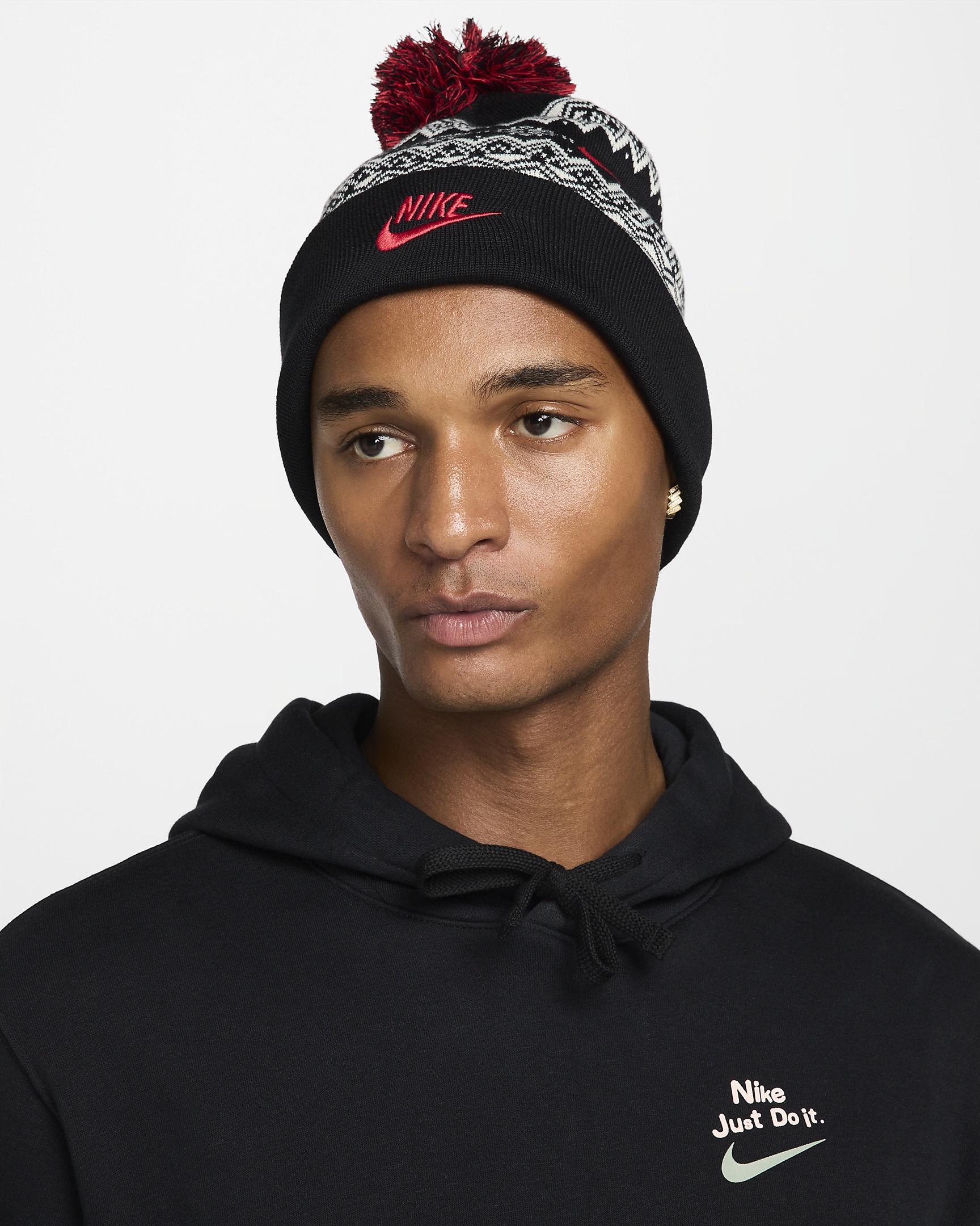 Nike Peak Fair Isle Beanie - 1