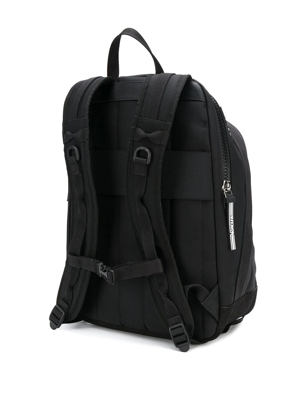 logo zipped backpack - 3