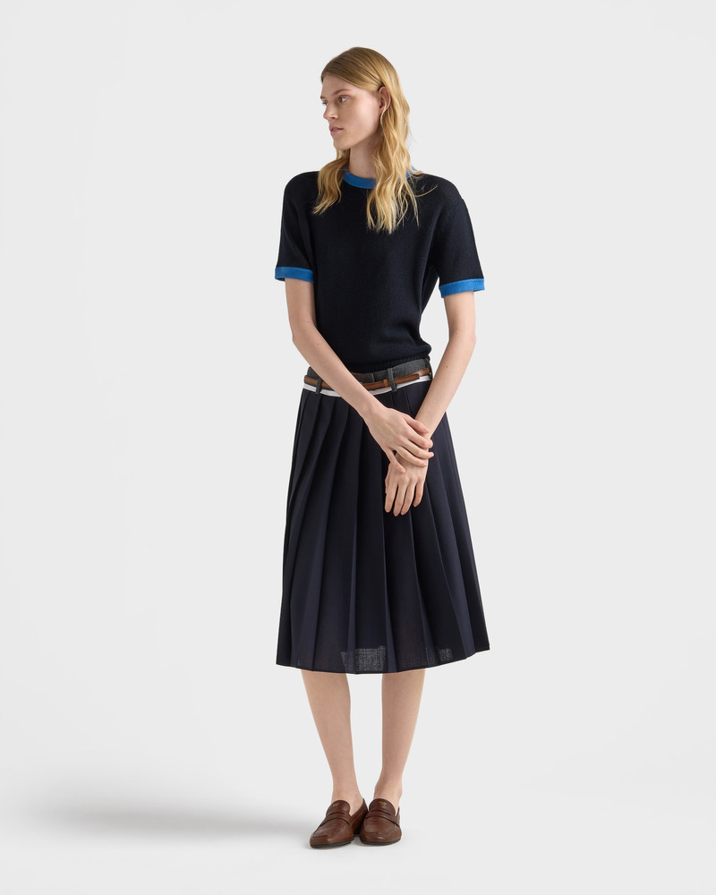 Prada Cashmere crew-neck sweater outlook