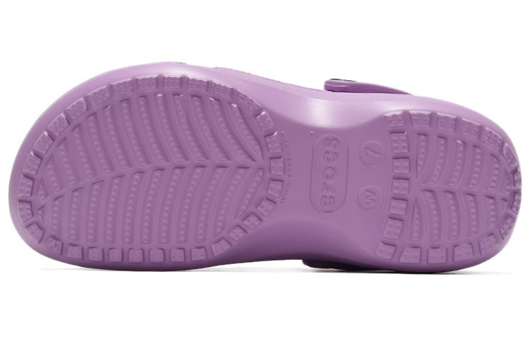 (WMNS) Crocs Classic clouds Retro Beach Shoe Purple 206750-5PR - 5