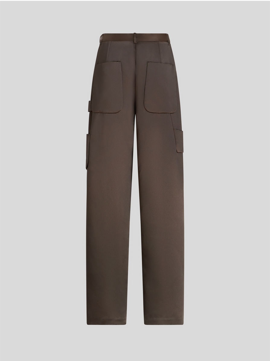 CARGO TROUSERS WITH LANDSCAPE DESIGN - 5