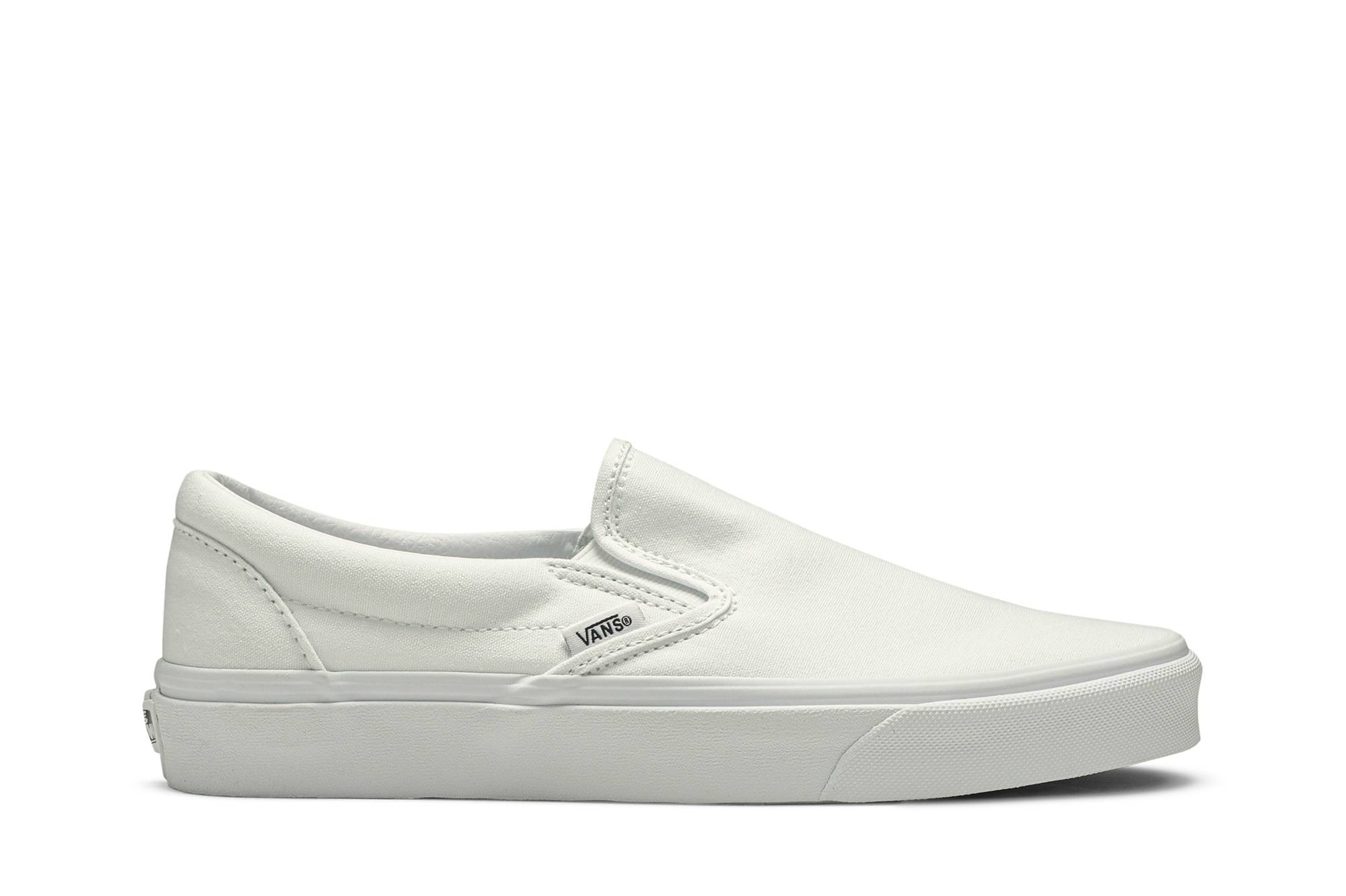 Classic Slip-On 'White Canvas' - 1