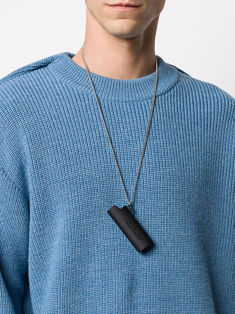 Ambush logo lighter case necklace outlook
